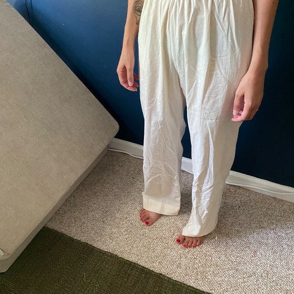 Baserange Wild Silk Stoa Pants UNDYED - Picture 2 of 4